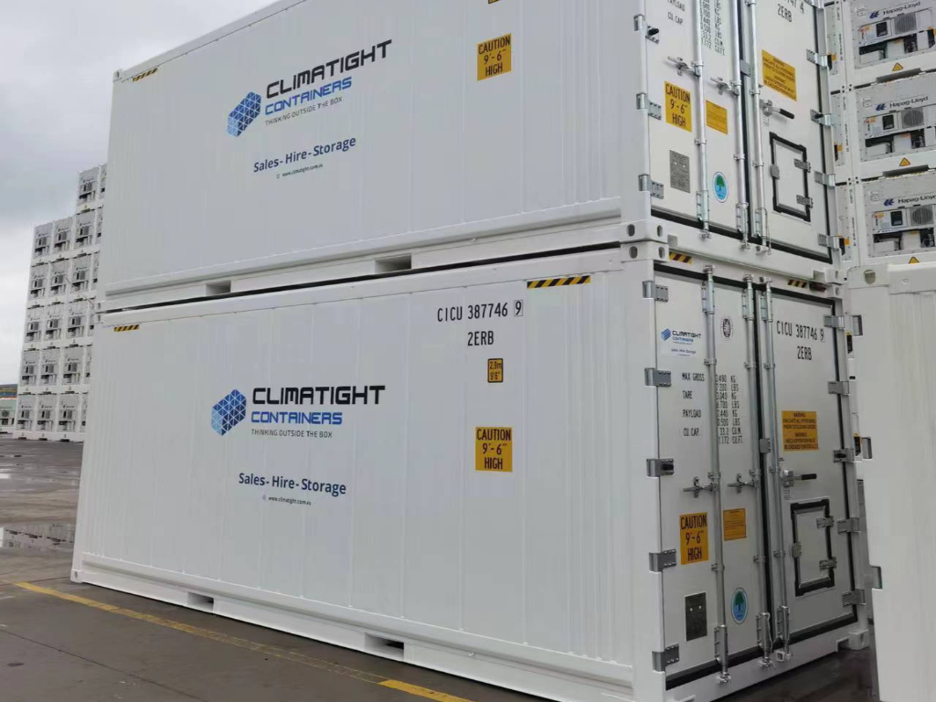 Reefer Containers in Perth and Adelaide | Refrigerated Sea Container by Climatight Containers