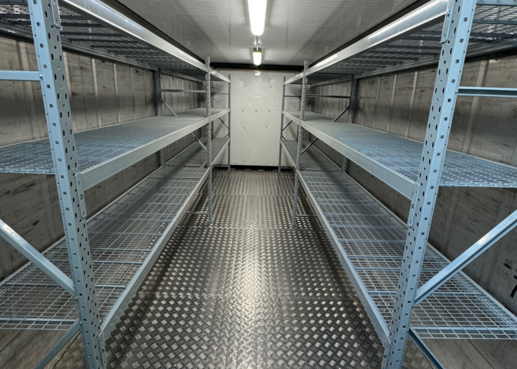 Internal Shelving - Custom Containers Adelaide