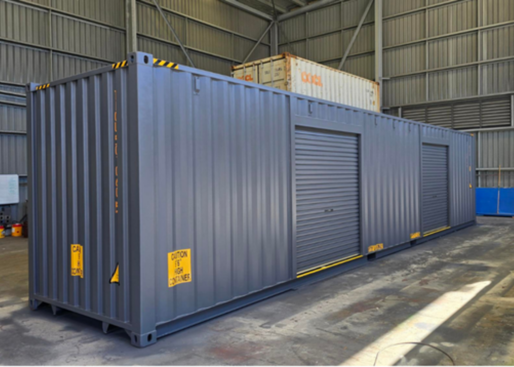 40ft Container with Roller Doors - Custom Containers Adelaide